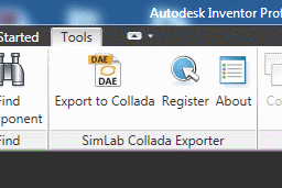 SimLab Collada Exporter for Inventor x64 screenshot SimLab Collada Exporter for Inventor x64 screenshot