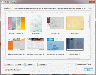 SimLab HTML Exporter for Inventor x64 screenshot SimLab HTML Exporter for Inventor x64 screenshot