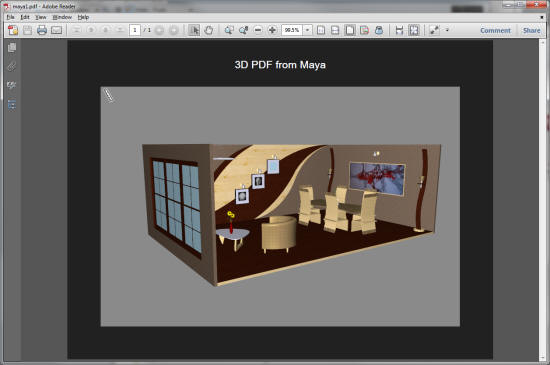 Simlab 3D Plugins - 3D PDF from Maya Simlab 3D Plugins - 3D PDF from Maya