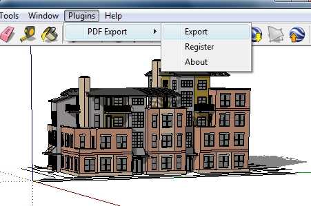 3D PDF from Sketchup Screenshot 1