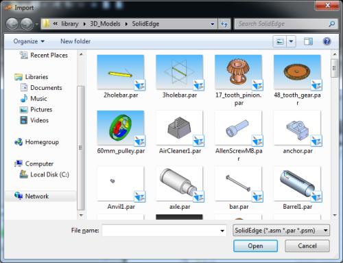 SKP Import For Solid Edge