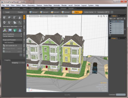 SimLab PDF Exporter for Modo x64 screenshot SimLab PDF Exporter for Modo x64 screenshot