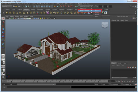 SketchUp Importer for Maya