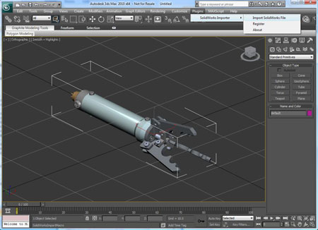 SolidWorks Importer for 3DS Max