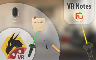 Notes and Communication in VR!