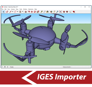 Google SketchUp : Télécharger gratuitement la dernière version Simlab 3D Plugins - IGES importer for SketchUp