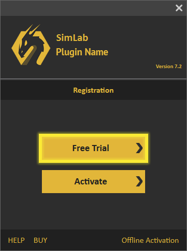 SimLab Trial License 1