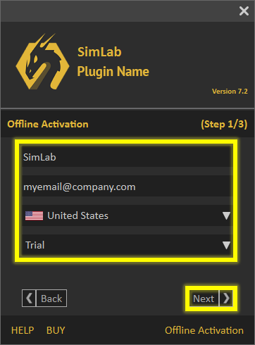 SimLab Trial License 1