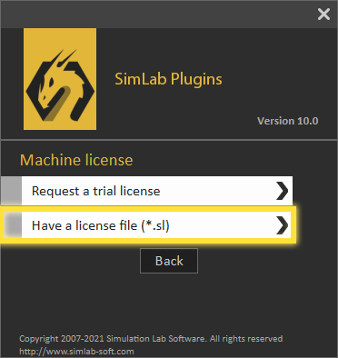 SimLab Trial License 5