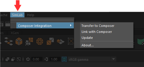 How to get it and use SimLab maya intigration