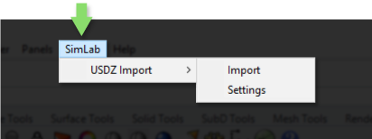 How to get it and use SimLab usdz Importer Rhino