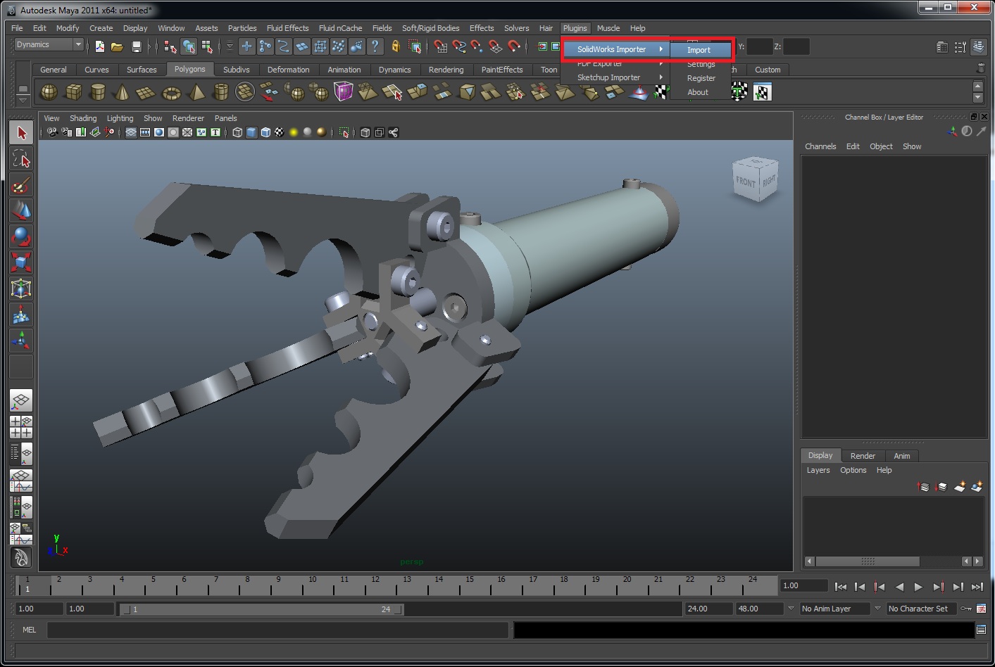 Maya программа для 3д моделирования