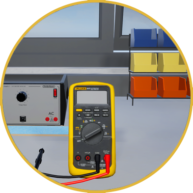 Offering users the opportunity to explore and interact with some functionalities found in a multimeter for an engaging and educational experience
