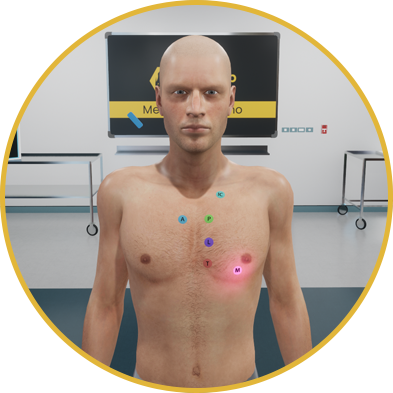 SimLab Soft VR Store Medical/Students Heart Auscultation VR Experience