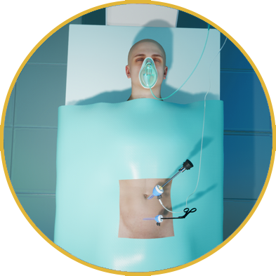 SimLab Soft VR Store Laparoscopic Hernia Surgery VR Experience