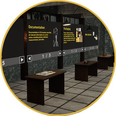 Learn about the basic tools used in a crime scene.