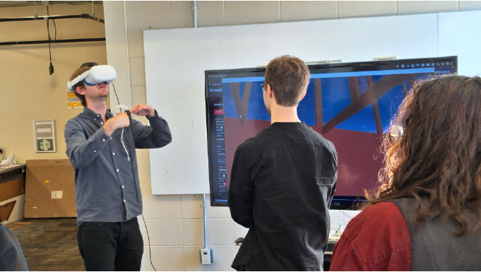 Virtual reality higher education platform