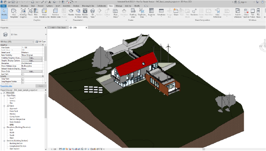 Save the Revit model as *.asm or *.prt