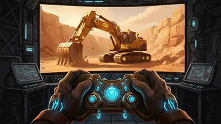 Gamepad Integration Plugin for VR navigation in SimLab Composer 15.1