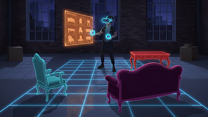 MR Spatial Sync for Mixed Reality alignment in SimLab Composer 15.1