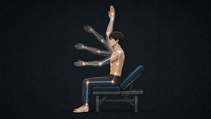 Animate to Sequence blending poses without T-pose snapping in SimLab Composer 16