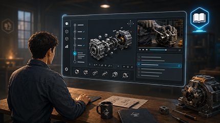 Skill Forge platform delivering structured immersive learning with SimLab Composer 16